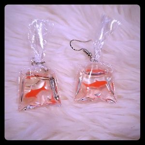 Goldfish earrings